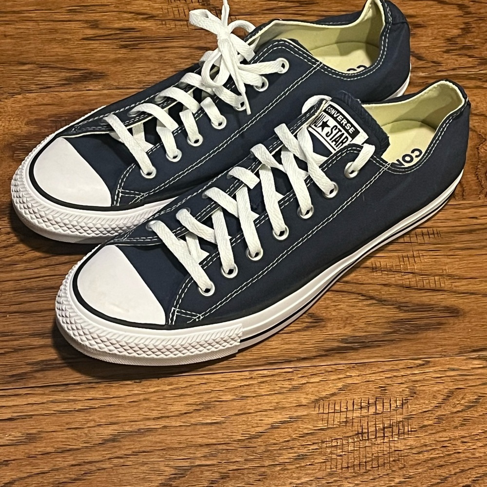 Converse Al stars Blue Low-Top Sneakers - Picture 4 of 5